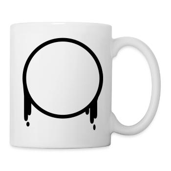 kreis - Tasse - Weiß - Rechts