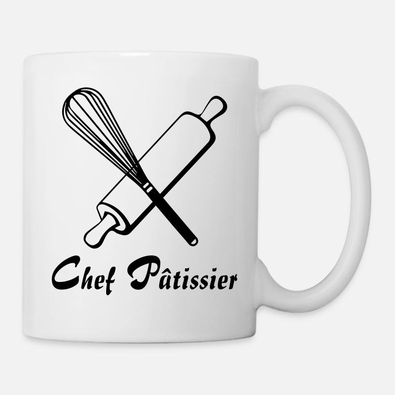 chef patissier - Mug blanc - blanc