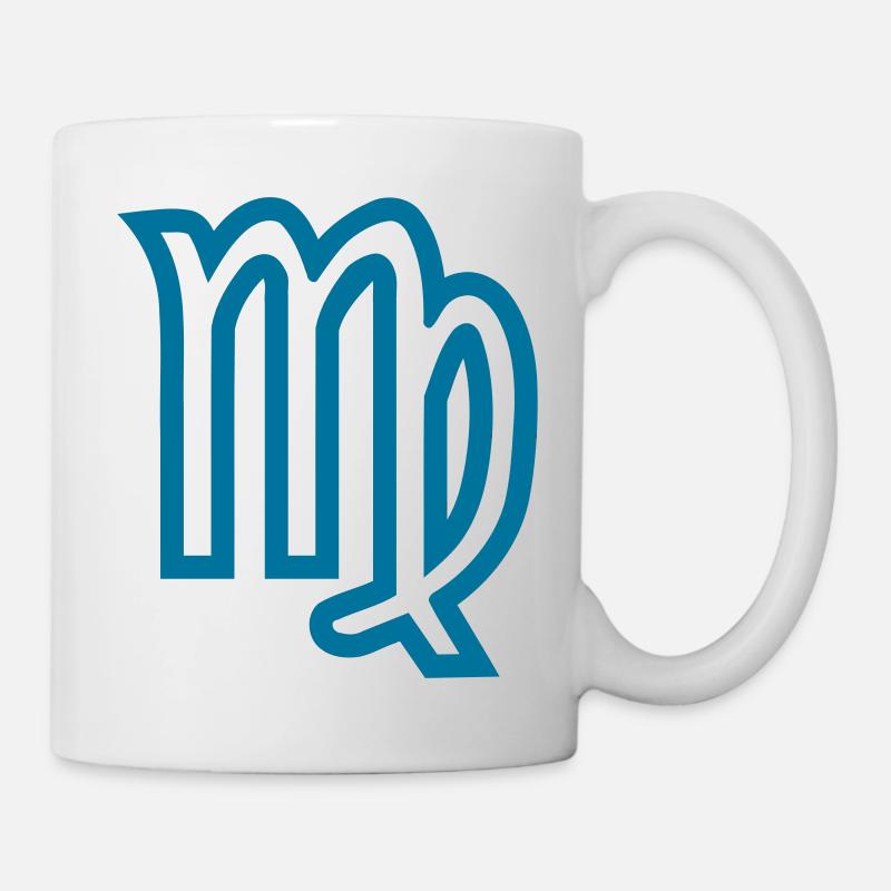 Jungfrau - Tasse - Weiß