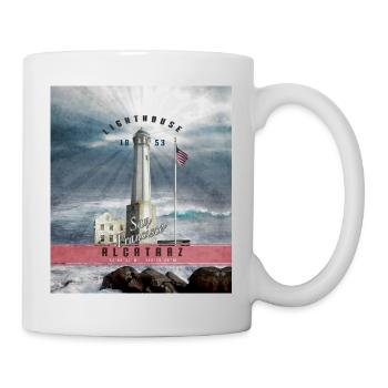 Alcatraz Lighthouse - Textiles and Gift Products - Mug - white - Right