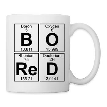 B-O-Re-D (bored) - Mug - white - Right