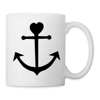 Ancre-Nord-Moin - Mug blanc - blanc - Droite