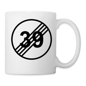 40 Anniversaire - Mug blanc - blanc - Droite