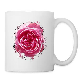 Flower / Flower / Rose - Mug - white - Right