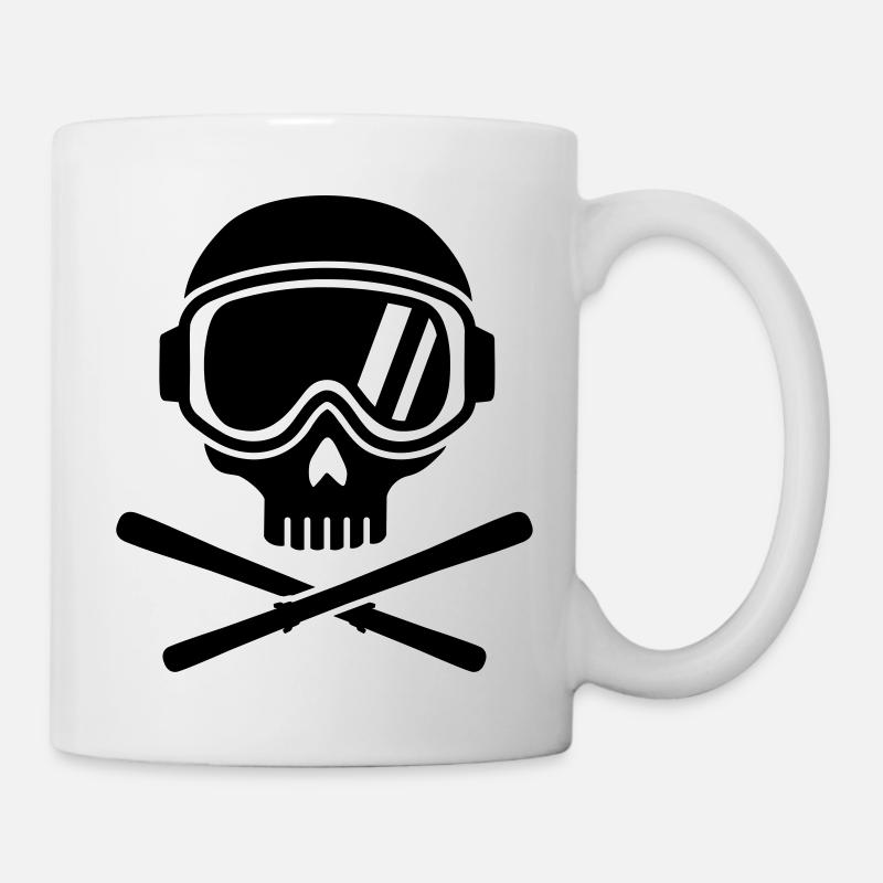 Ski - Tasse - Weiß