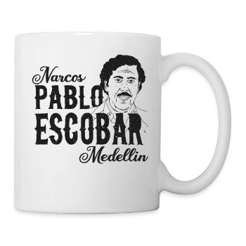 Pablo Escbar-Narcos - Tasse - Weiß - Rechts
