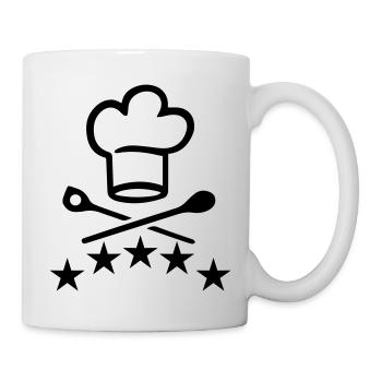 (koch_3_1f_) - Tasse - Weiß - Rechts