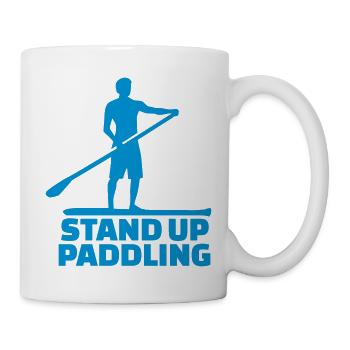 Stand up paddling - Mug - white - Right