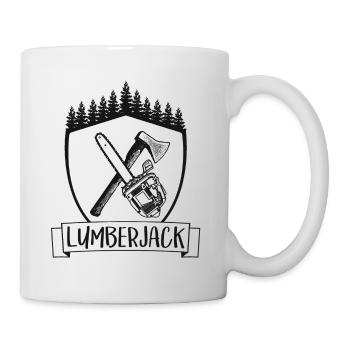 Lumberjack Lumberjack Chainsaw Gift - Mug - white - Right