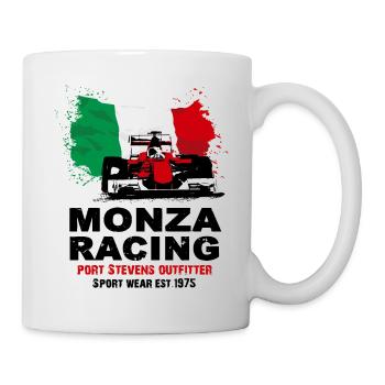 Formula One - Italy Flag - Tasse - Weiß - Rechts