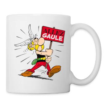 Astérix - Allez Gaule! - Mug blanc - blanc - Droite