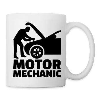 Mechaniker - Tasse - Weiß - Rechts