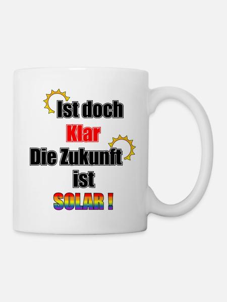 Solar - Tasse - Weiß
