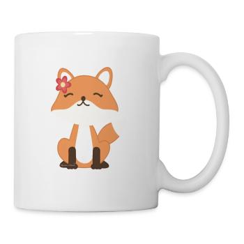 Renard Mädchen Sammlung - Tasse - Weiß - Rechts