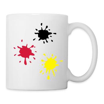 Art, paint (super cheap!) - Mug blanc - blanc - Droite