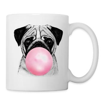 Bubble gum carlin - Tasse - Weiß - Rechts
