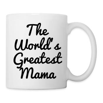 Mum / Mom / Baby / Mummy / Mother's day / Birth - Mug - white - Right