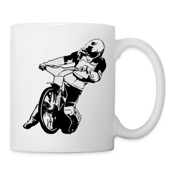 Speedway Racing - Tasse - Weiß - Rechts