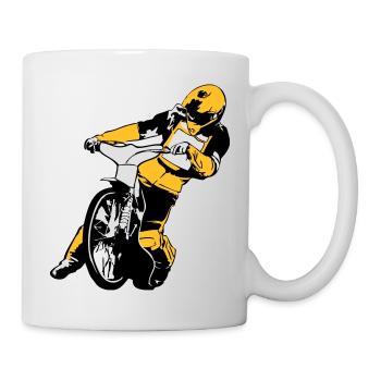 Speedway Racing - Tasse - Weiß - Rechts