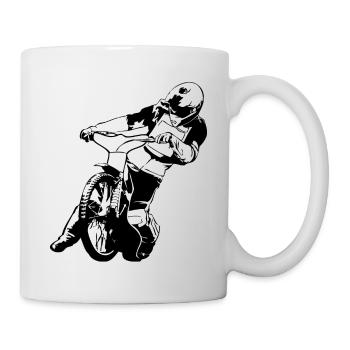 Speedway Racing - Tasse - Weiß - Rechts