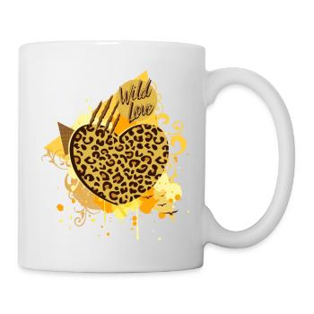 Wild Love (heart) 01 - Mug - white - Right