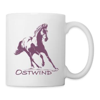 OSTWIND Aufbruch Nach Ora Hengst Galoppierend - Tasse - Weiß - Rechts