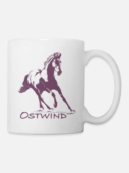 OSTWIND Aufbruch Nach Ora Hengst Galoppierend - Tasse - Weiß