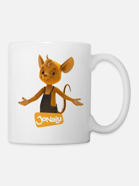 JoNaLu Mäuserich Jo - Tasse - Weiß