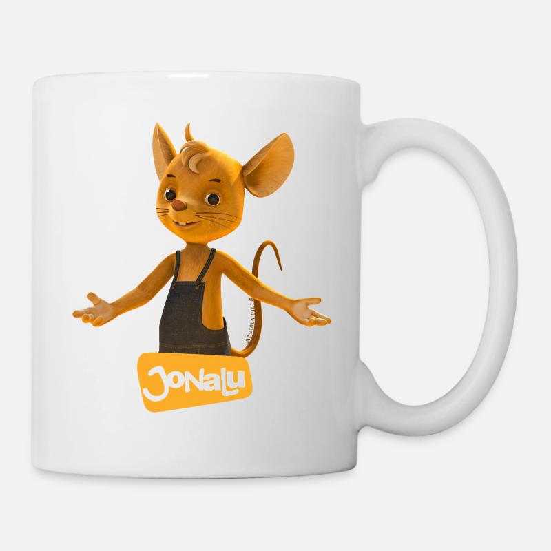 JoNaLu Mäuserich Jo - Tasse - Weiß
