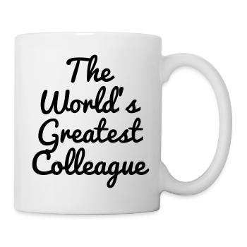 Kollegen / Kollegin / Unternehmen / Büro - Tasse - Weiß - Rechts