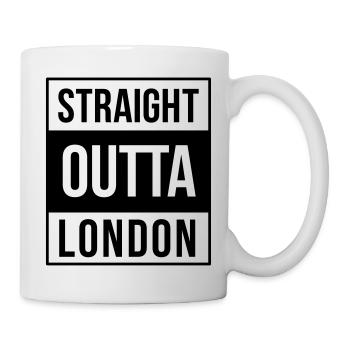 london - Tasse - Weiß - Rechts