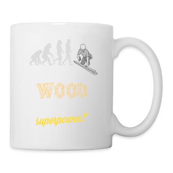 Woodworker - I turn wood into things. What's your - Mug - white - Right
