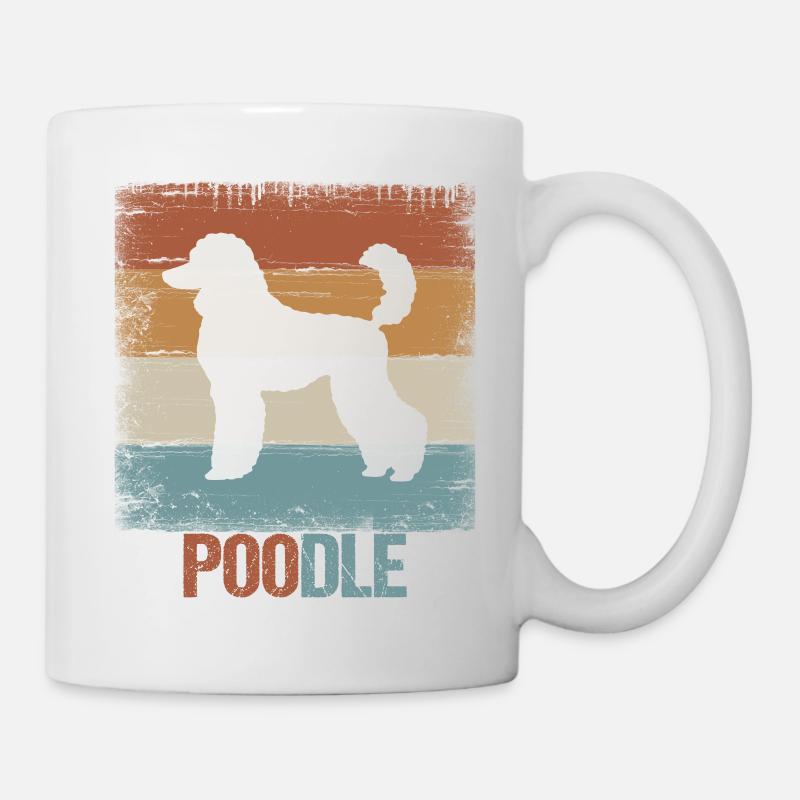 Poodle Poodle dog gift - Mug - white