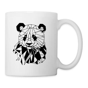 Panda - Tasse - Weiß - Rechts