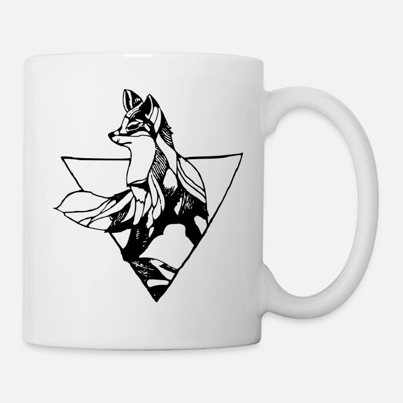 renard - Mug blanc - blanc