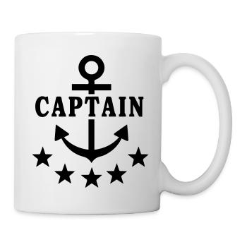 Captain Boat - Tasse - Weiß - Rechts