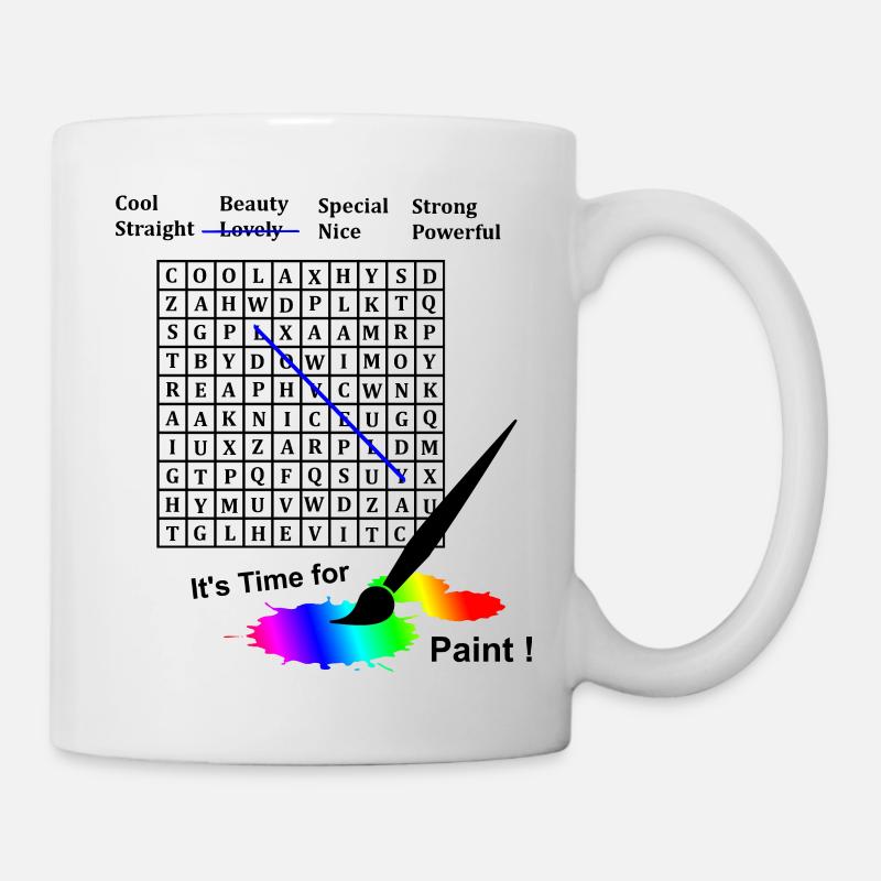 Devinette sur toi - Mug blanc - blanc