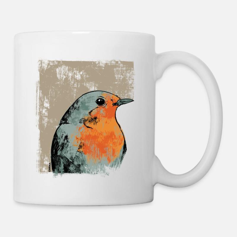 Robin - Mug - white