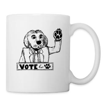 DogVote - Mug - white - Right