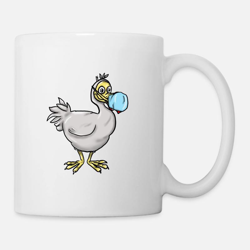 Dodo Maske - Tasse - Weiß