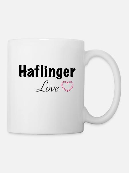 Haflinger Love - Mug - white