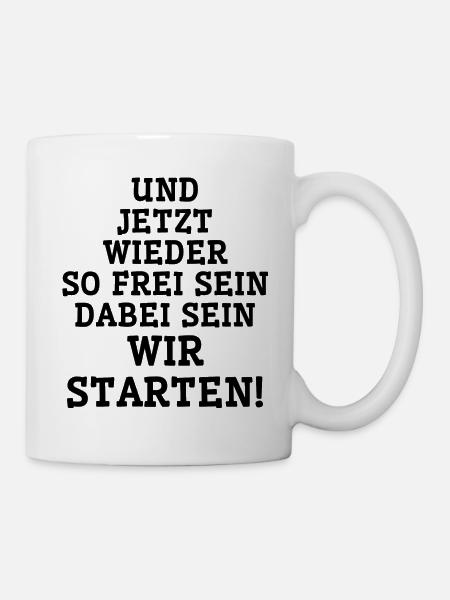 Rummel Kirmes Wasen Geschenk Jahrmarkt Karussell - Tasse - Weiß