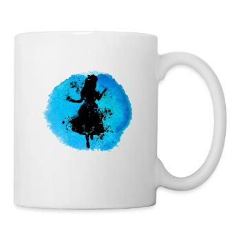 Alice Im Untergrund - - Tasse - Weiß - Rechts