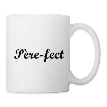 Père-fect - Mug blanc - blanc - Droite