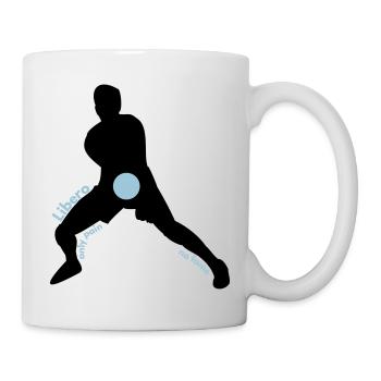 Libero only pain, no fame - Mug - white - Right