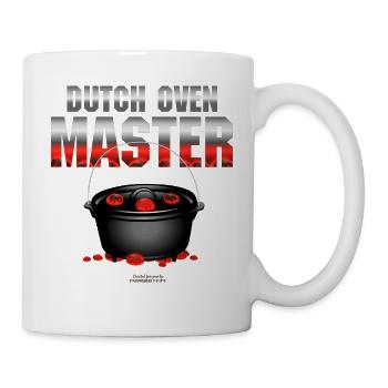 Dutch Oven Master - Tasse - Weiß - Rechts