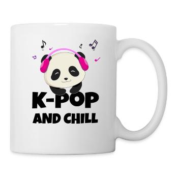 K-POP und chillen. Weiß # 1 - Tasse - Weiß - Rechts