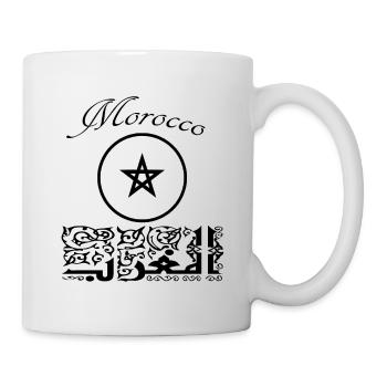 Marokko - Tasse - Weiß - Rechts