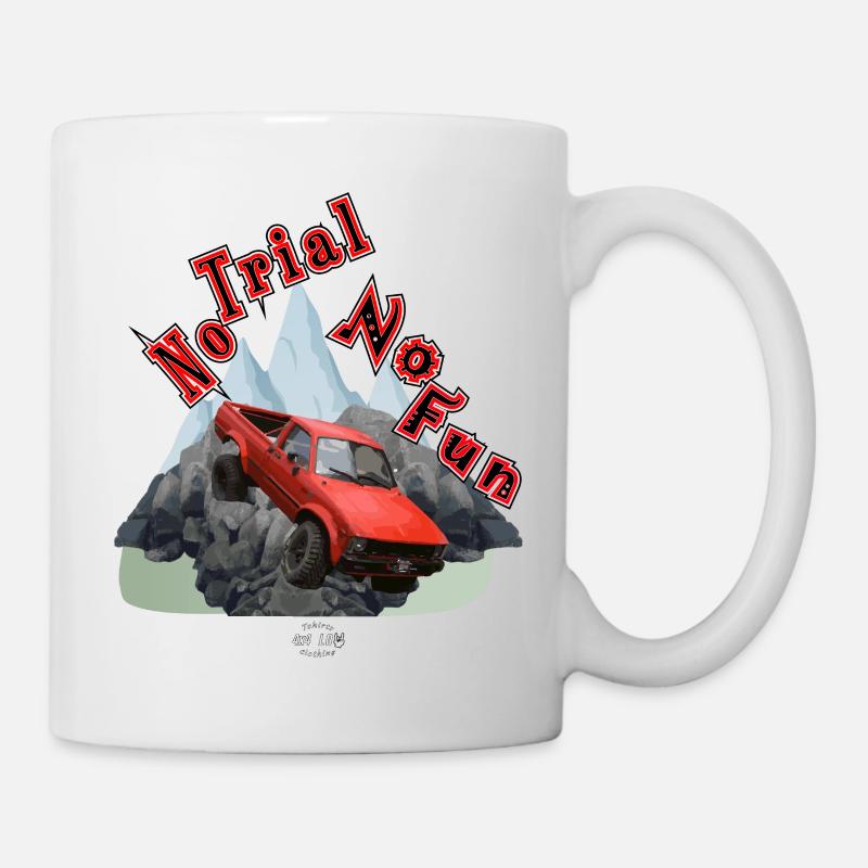 Hilux No Trial No Fun - Mug blanc - blanc