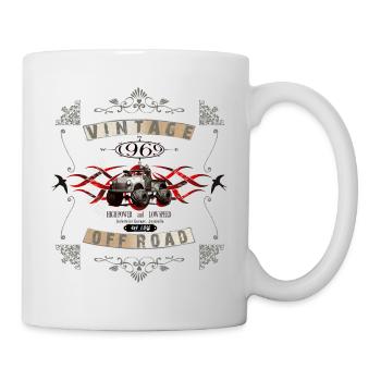 Abholung Truck Vintage - Tasse - Weiß - Rechts